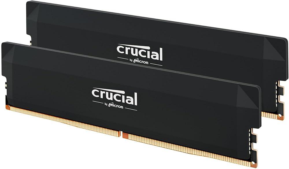 [11번가] 크루셜 프로 램 32GB 키트 (2x16GB) 6000MHz DDR5 ( 543,450원 / 무료배송 ) - 
